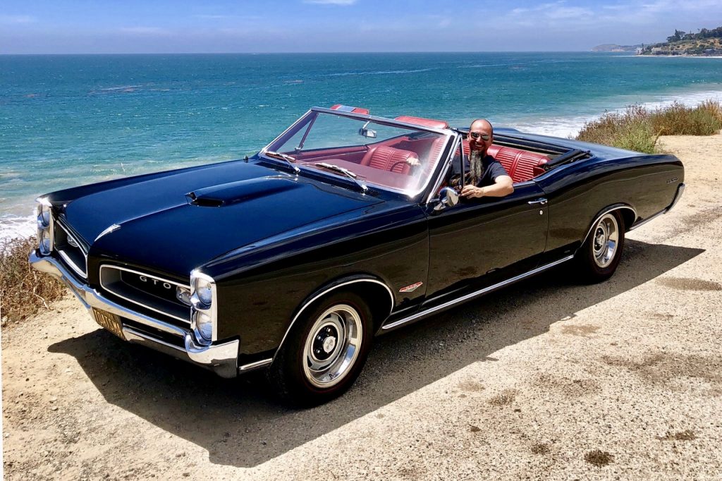 Billie Goat, a 1966 Pontiac GTO for rent as a picture car in film and television.